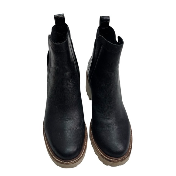 Dolce Vita Rielle Chelsea Wedge Bootie Black Size 7 - Picture 3 of 6